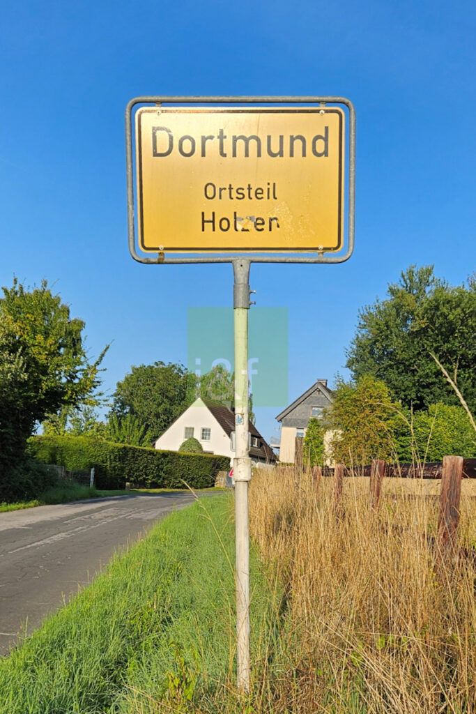 Ortseingangsschild Dortmund Holzen