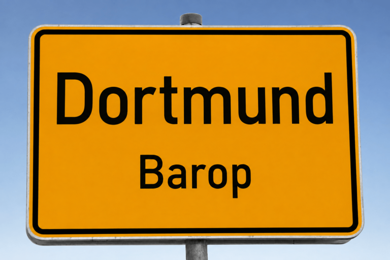 Ortseingangschild Barop